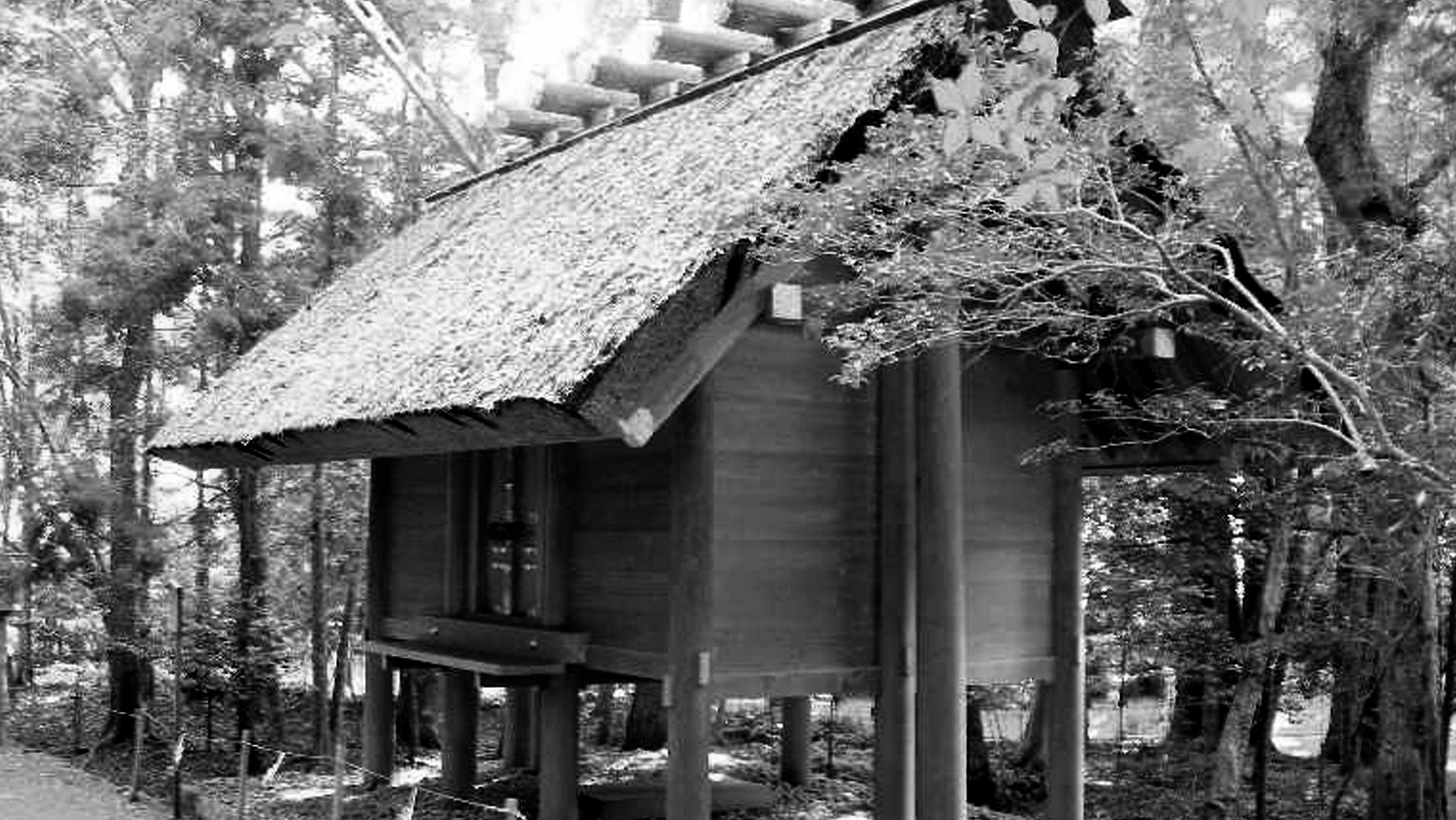 Santuario Ise construcción con madera