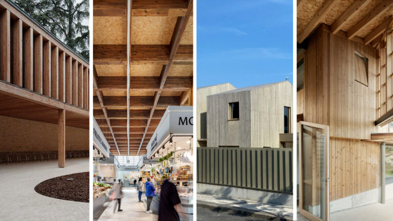 4 edificios con madera nominados para los Premios de Arquitectura 2024 del CSCAE