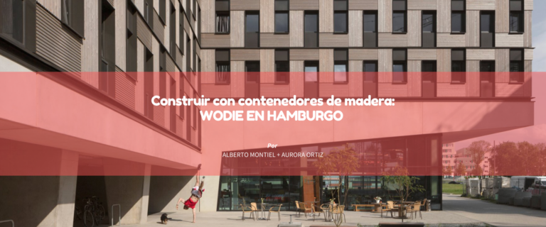 Construir con contenedores de madera: Woodie en Hamburgo