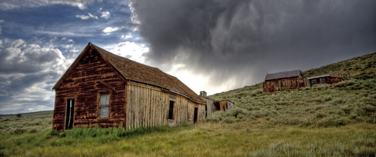 BODIE GHOST TOWN, UNA TUMBA DE MADERA