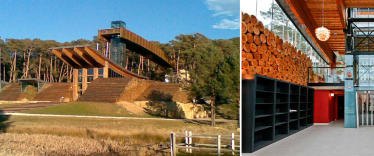 CENTRO DE INTERPRETACIÓN CASA DE LA MADERA EN REGUMIEL DE LA SIERRA, BURGOS #Arquitecturademadera